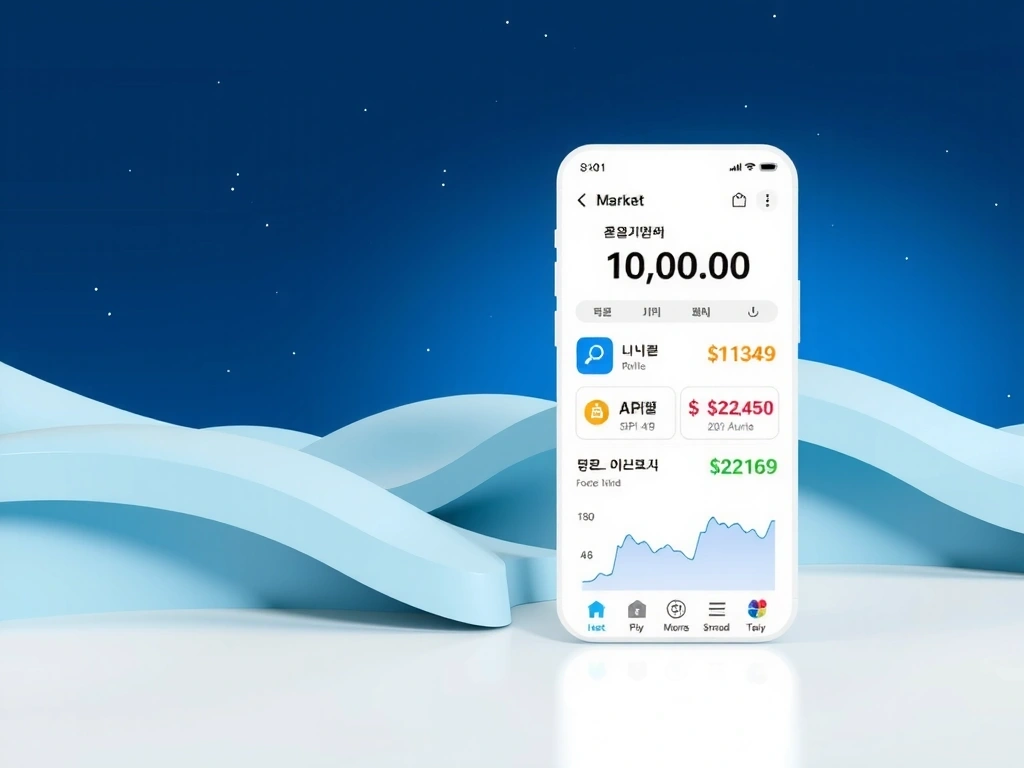 Korean Market Mobile Interface